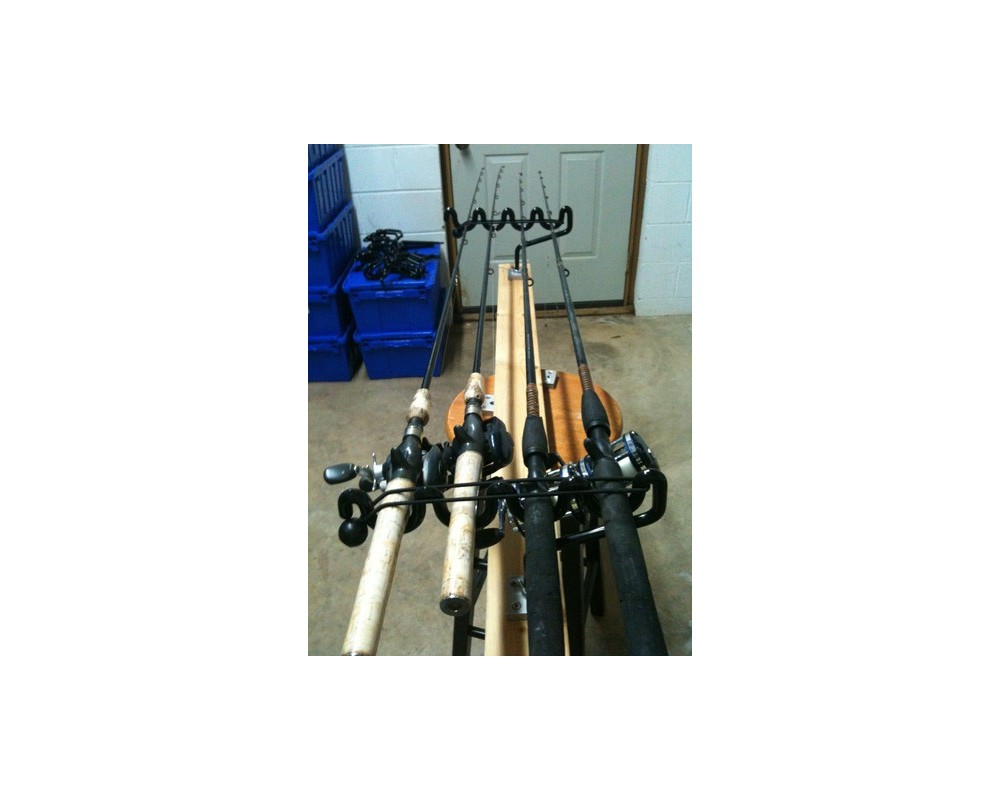 1 Set of 2 Boat Rod Racks
