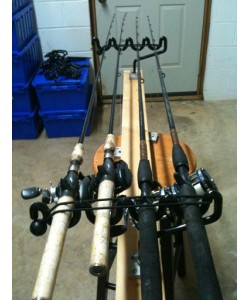 1 Set Boat Rod Racks with 1/2 inch 6 inch post and bases*
